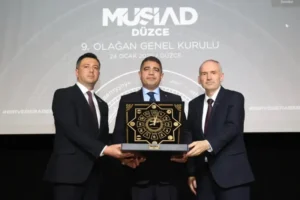MÜSİAD Düzce Başkanı Özgür Sağlam güven tazeledi – Birlik Haber Ajansı