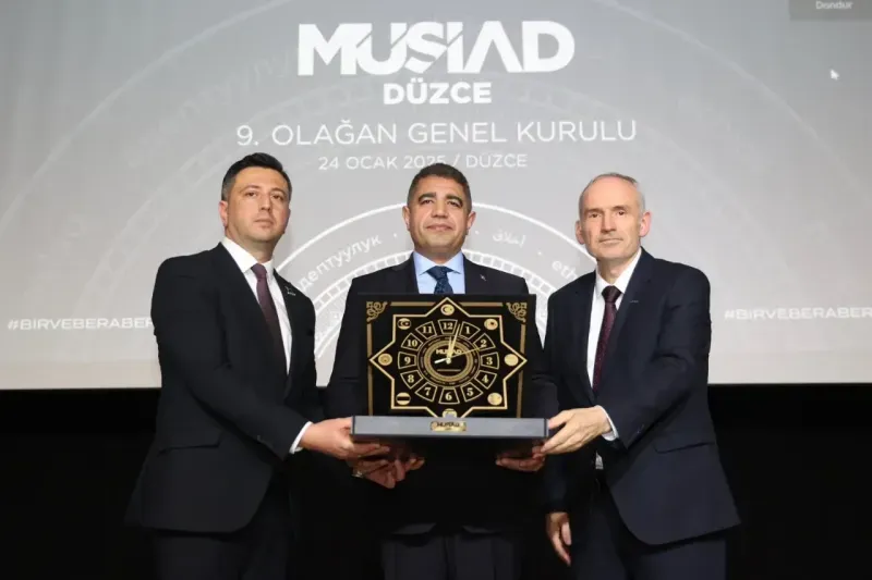 MÜSİAD Düzce Başkanı Özgür Sağlam güven tazeledi – Birlik Haber Ajansı