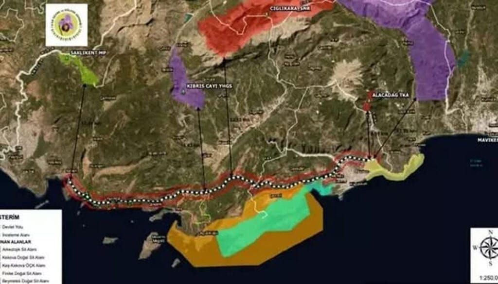 Finike- Kalkan bölünmüş yol projesine ‘ÇED olumlu’ kararı – Birlik Haber Ajansı
