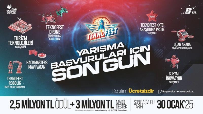 TEKNOFEST Yarışması Kuzey Kıbrıs’ta başlıyor! – Birlik Haber Ajansı