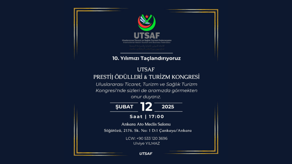 UTSAF Prestij Ödülleri sahiplerini buluyor! – Birlik Haber Ajansı