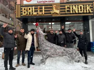 Giresun’da kardan bozkurt yaptılar – Birlik Haber Ajansı