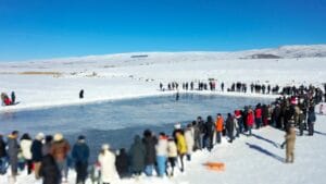 Çıldır Gölü SERKA desteğiyle renkli organizasyonlara ev sahipliği yapıyor – Birlik Haber Ajansı