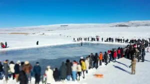 Çıldır Gölü SERKA desteğiyle renkli organizasyonlara ev sahipliği yapıyor – Birlik Haber Ajansı