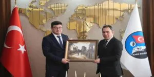 Azerbaycan Kars Başkonsolosu Aliyev’den Kars Belediye Başkanı Senger’e ziyaret – Birlik Haber Ajansı