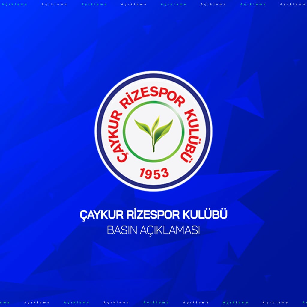 ÇaykurRizespor’dan TFF’ye Yeter Artık Durum – Birlik Haber Ajansı