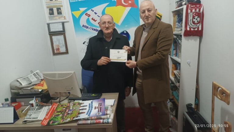 Başkan Çolak BHA Muhabiri Özcan’ı ziyaret etti – Birlik Haber Ajansı