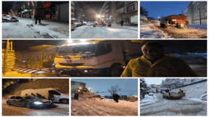 Gümüşhane Belediyesinin karla mücadele çalışmaları sürüyor – Birlik Haber Ajansı