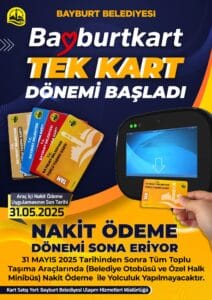 Bayburt’ta belediye otobüsleri ve özel dolmuşlarda tek kart sistemi dönemi başladı! – Birlik Haber Ajansı
