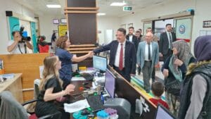 Belediye Başkanı Özer Kasap, Nöbette bulunan çalışanlara bayramlaşma ziyaretinde bulundu – Birlik Haber Ajansı