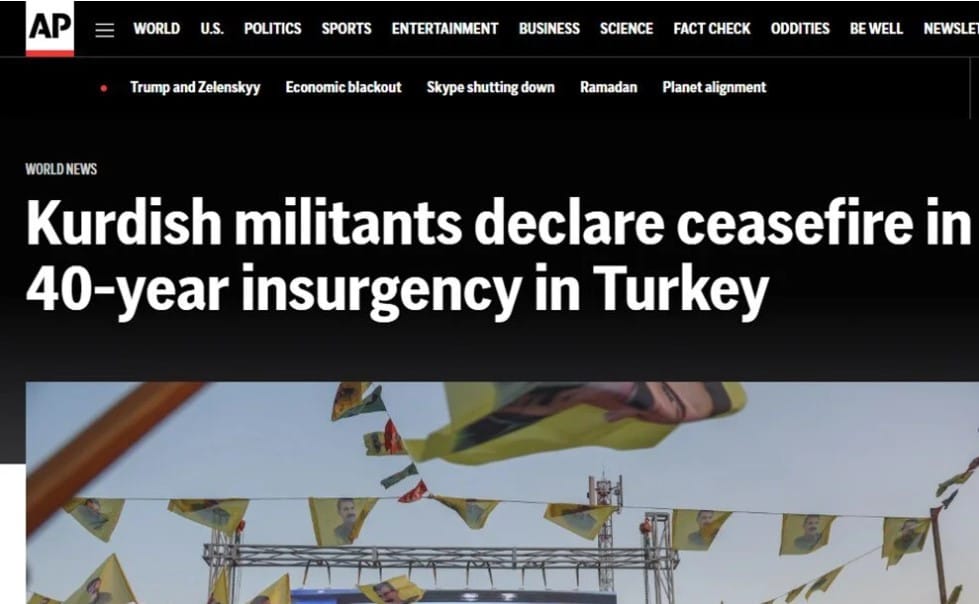 Teröristler “ateşkes” dedi! Dünya basını manşete taşıdı! – Birlik Haber Ajansı