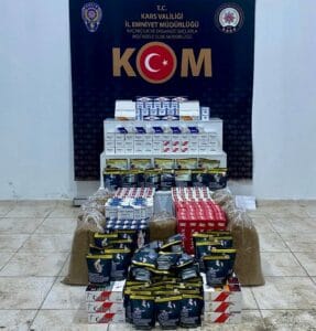Kars’ta kaçak çay ve sigara ele geçirildi – Birlik Haber Ajansı