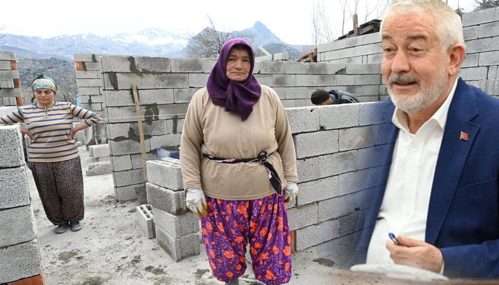 Isparta’da Fatma Teyze’nin yıkılan evi yeniden inşa ediliyor – Birlik Haber Ajansı