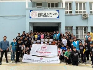 ÇOMÜ Bir Kitap Bir Mektup Projesi Hatay’da miniklerle buluştu – Birlik Haber Ajansı