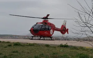 Kalp Krizi geçiren hastanın imdadına helikopter ambulans yetişti – Birlik Haber Ajansı