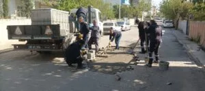 Kahta Belediyesi Yol Bakım Ve Onarım Çalışmalarına Devam Ediyor