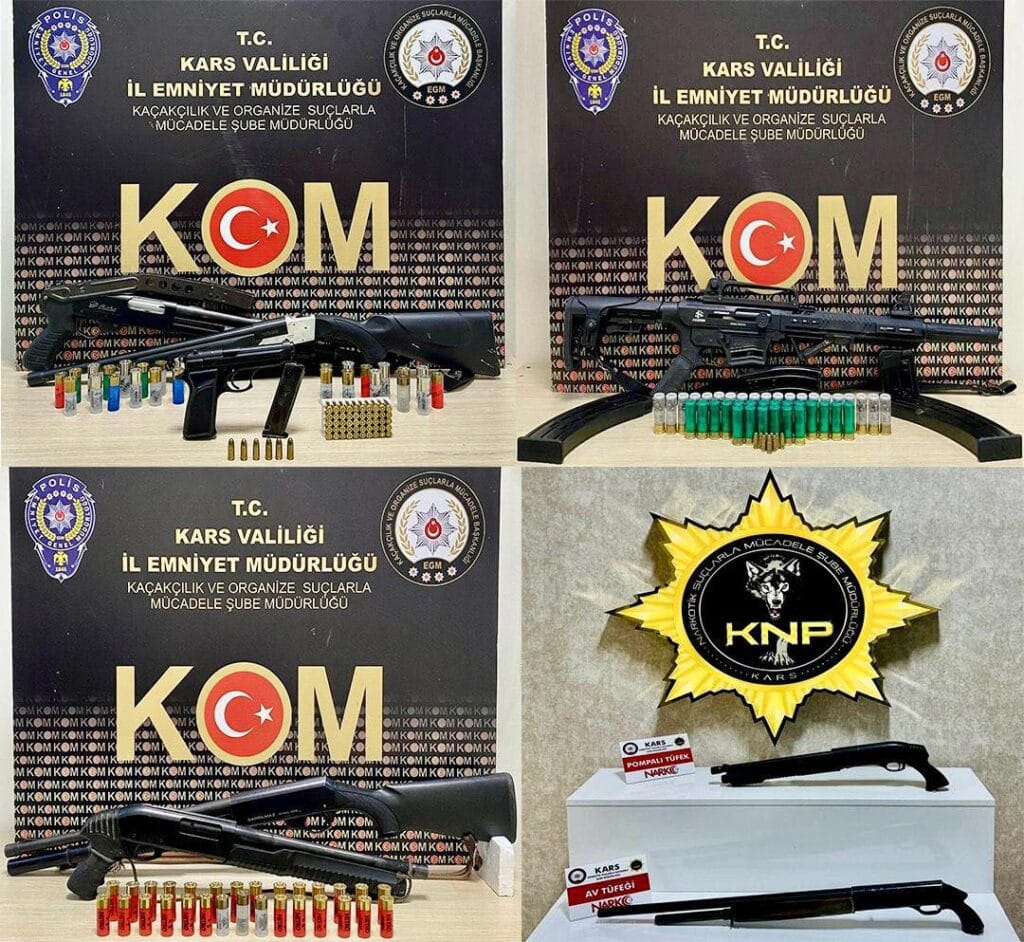 Kars’ta kaçak silah operasyonunda 7 kişi hakkında işlem yapıldı – Birlik Haber Ajansı