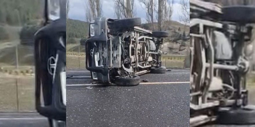 Sarıkamış’ta bir araç takla attı: 2 yaralı – Birlik Haber Ajansı