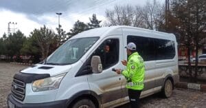 Kars’ta öğrenci servislerine sıkı denetim