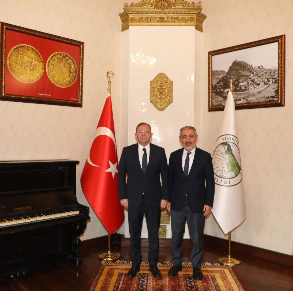 Rektör Mehmet Biber’den Vali Ziya Polat’a ziyaret – Birlik Haber Ajansı