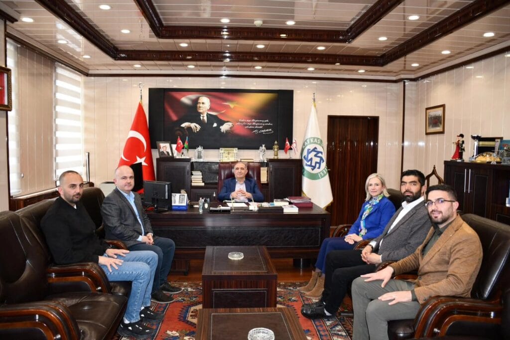 Kızılay Kars Şubesi’nden KAÜ Rektörü Kapu’ya ziyaret – Birlik Haber Ajansı