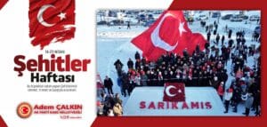 Kars Milletvekili Adem Çalkın’dan Şehitler Haftası mesajı – Birlik Haber Ajansı