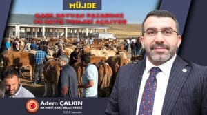 Milletvekili Çalkın’dan Kars hayvan pazarı müjdesi – Birlik Haber Ajansı