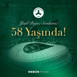 Giresunspor 58 yaşında – Birlik Haber Ajansı