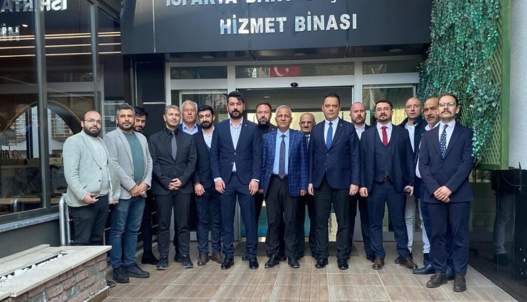 MHP Isparta teşkilatından baroya ziyaret – Birlik Haber Ajansı