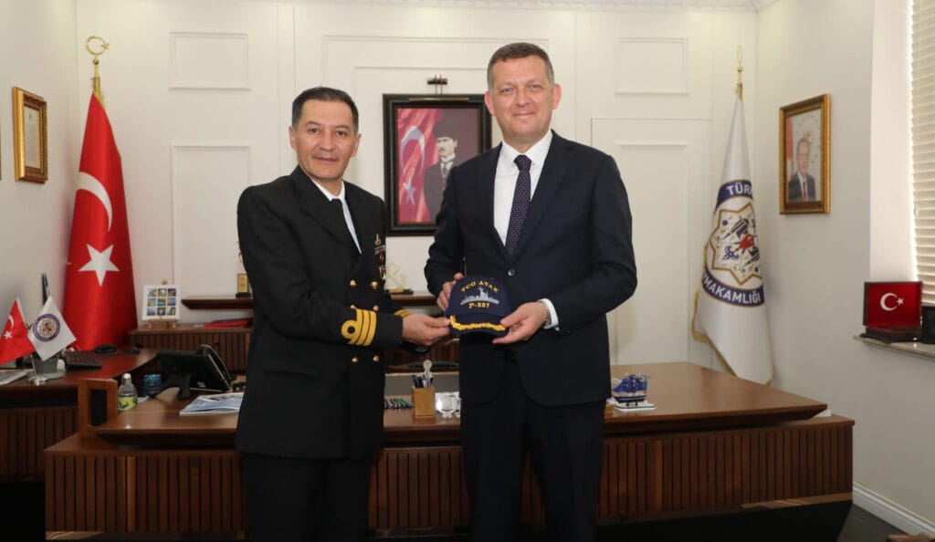 TCG ATAK hücum botun ekibinden Kaymakam Ürkmezer’e ziyaret – Birlik Haber Ajansı