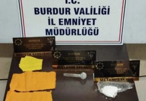 Burdur'da polis uyuşturucuya geçit vermedi