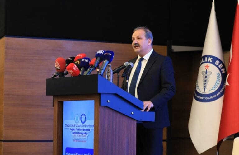Sağlık-Sen Genel Başkanı Mahmut Faruk Doğan, sağlık ve sosyal himzetler profesyonellerine çağrıda bulundu! – Birlik Haber Ajansı