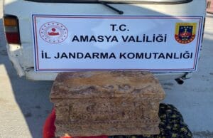 Amasya’da Roma dönemine ait mini lahit ele geçirildi – Birlik Haber Ajansı