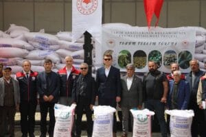 Üreticiye 51 ton sertifikalı çeltik tohumu dağıtıldı – Birlik Haber Ajansı