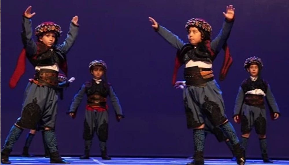 “Hasat” gösterisiyle Anadolu’nun renkleri miniklerle hayat buldu