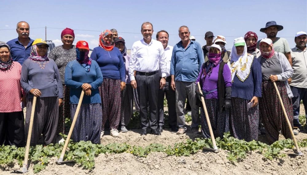 Mersin'de çiftçinin yüzünü güldüren hamle