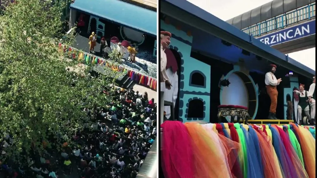 ‘Vagon Sahne’ Erzincan’da sahne aldı – Birlik Haber Ajansı