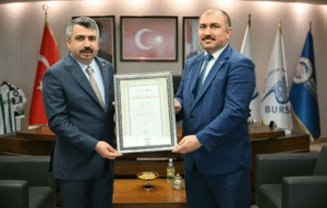 Bursa Vakıflar Bölge Müdürü Yıldız’dan Yıldırım Belediye Başkanı Yılmaz’a nezaket ziyareti – Birlik Haber Ajansı