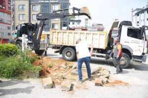 Giresun Belediyesi sahaları düzenlemeye başladı – Birlik Haber Ajansı