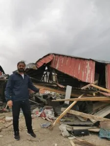 Gazeteci Rıdvan Can’ın evi fırtınada ağır hasar aldı – Birlik Haber Ajansı