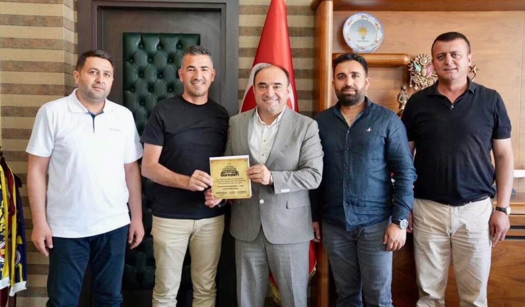 Pehlivan güreşlerine davet ziyareti – Birlik Haber Ajansı