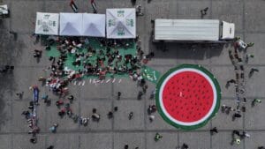 İstanbul’da kadınlardan Gazze’ye destek eylemi… – Birlik Haber Ajansı