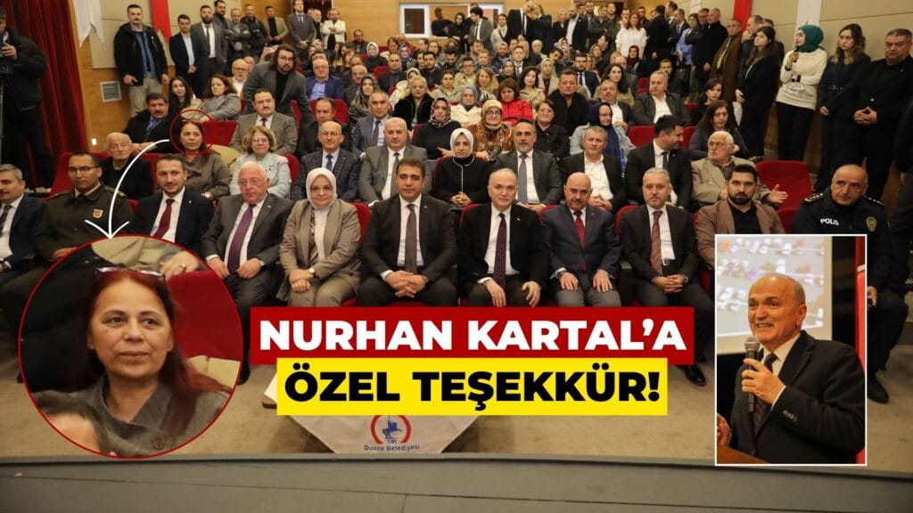 Çevre ve Şehircilik Düzce İl Müdürü Nurhan Kartal’a “özel” teşekkür – Birlik Haber Ajansı