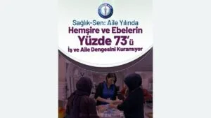 Sağlık-Sen: Aile yılında hemşire ve ebelerin yüzde 73’ü iş ve aile dengesini kuramıyor – Birlik Haber Ajansı