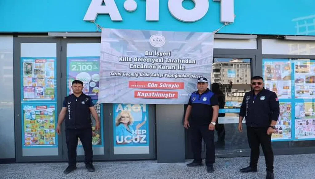 Kilis’te son kullanma tarihi geçmiş ürün satan market mühürlendi – Birlik Haber Ajansı
