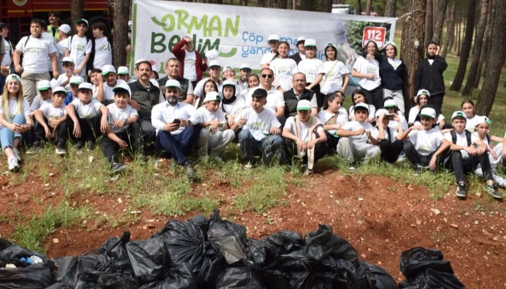 “Orman Benim”de 360 ton atık toplandı – Birlik Haber Ajansı
