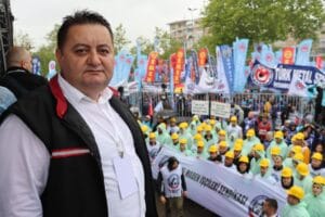 GMİS, İstanbul’da Türk-İş’in mitinginde en önde yer aldı – Birlik Haber Ajansı