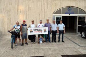 İnebolu’ya pedal çeviren bisikletçiler, Kdz. Ereğli Belediyesi’ni ziyaret etti – Birlik Haber Ajansı