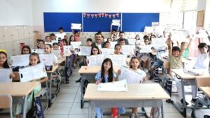 Denizli'de 'büyük' karne coşkusu