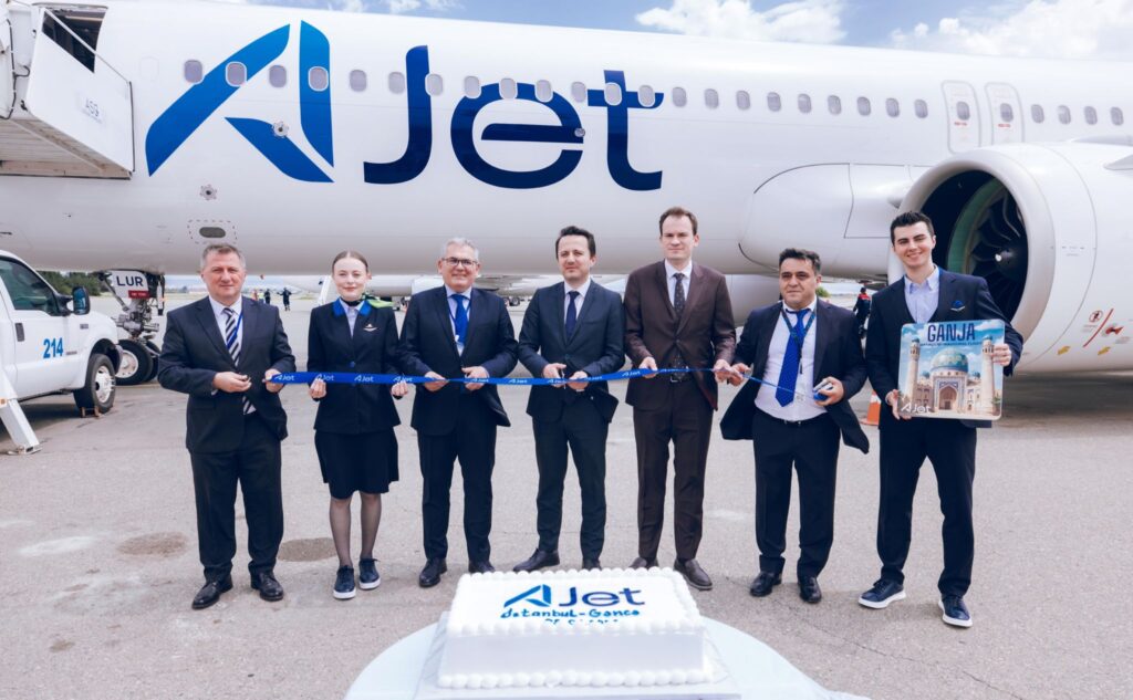 AJet’in Nahçıvan-Gence uçuşları törenle başladı – Birlik Haber Ajansı
